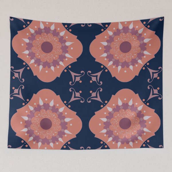 Item preview, Moroccan Coral Tiles designed and sold by Anakathrin.