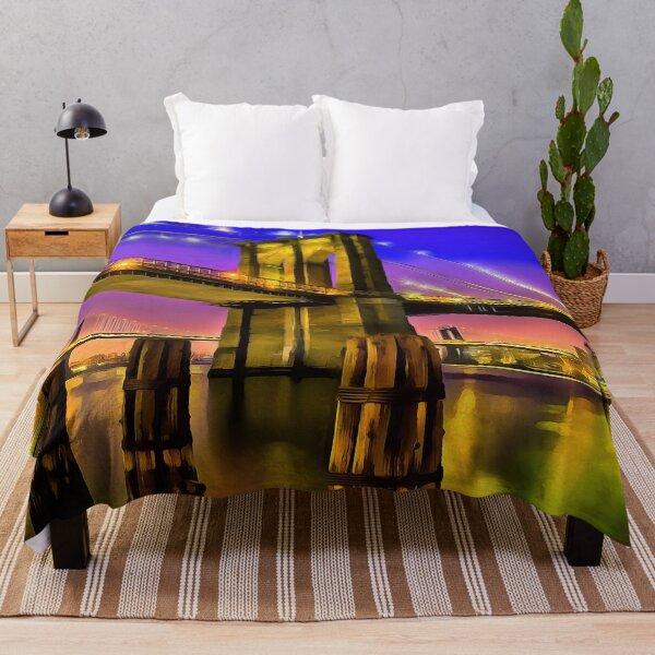 Item preview, Brooklyn Bridge - Painting designed and sold by cmphotographs.
