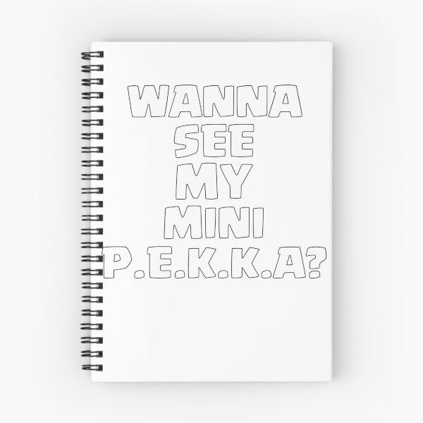 Item preview, ¿Quieres ver mi mini P.E.K.K.A? designed and sold by JonnoPlaysCoC.