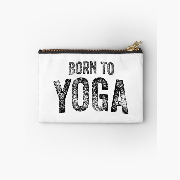 Item preview, Born To Yoga (Big Black Text) designed and sold by STUDIO-72.