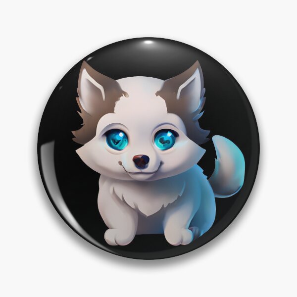 Item preview, Cute husky, cartoon drawing, Ai Generated Art  designed and sold by ACC .
