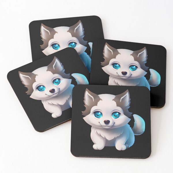 Item preview, Cute husky, cartoon drawing, Ai Generated Art  designed and sold by ACC .