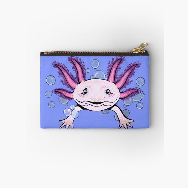 Item preview, Cute Bubbly Pink Axolotl designed and sold by Zurickdesigns.