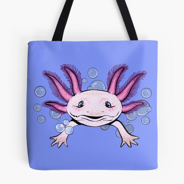 Item preview, Cute Bubbly Pink Axolotl designed and sold by Zurickdesigns.