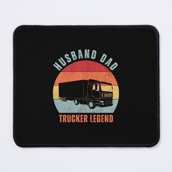 Item preview, Husband Dad Trucker Legend I Drop Big Loads Funny Vintage Retro Sunset designed and sold by CandyDroidMerch.