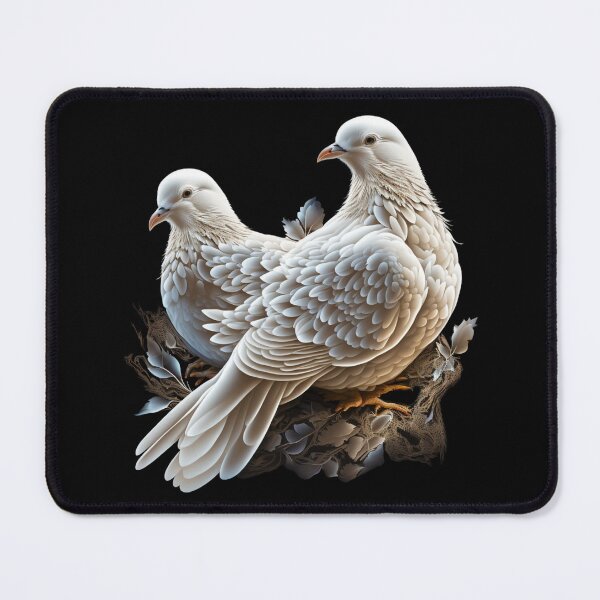 Item preview, white doves designed and sold by Tritax.