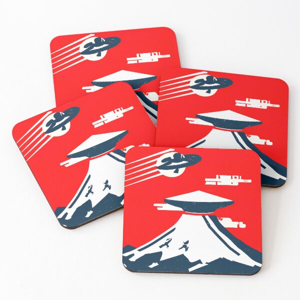 Item preview, UAP UFO on Mount Fuji designed and sold by mptshirtdesign.