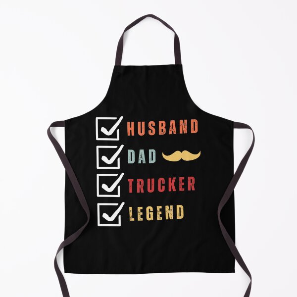 Item preview, Copy of Husband Dad Trucker Legend I Drop Big Loads Funny Vintage Retro Sunset designed and sold by CandyDroidMerch.