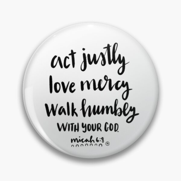 Item preview, “Walk humbly” designed and sold by Erin Jeffries.