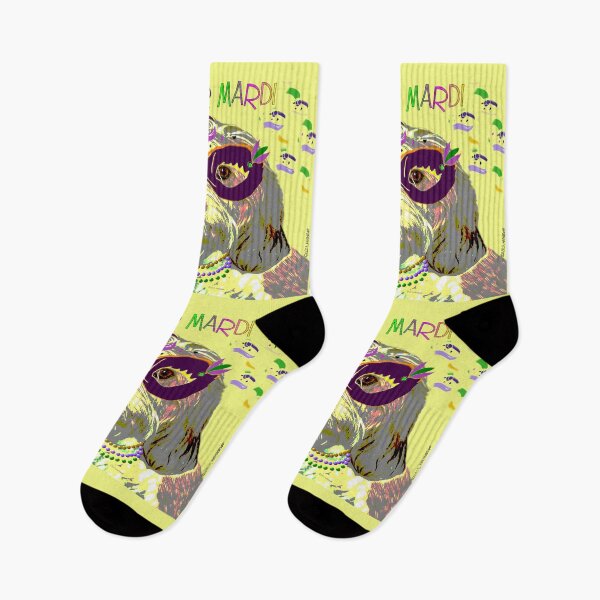 Item preview, Party 4 Mardi Gras Dog designed and sold by kristalcurt.
