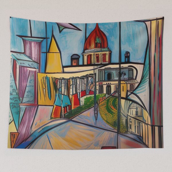 Item preview, Abstract Berlin Travel designed and sold by wwlmerch.