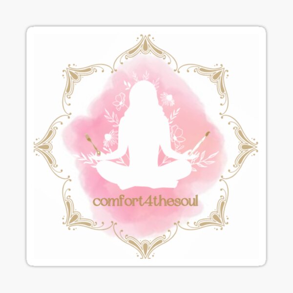 Logo for comfort4thesoul blog Sticker