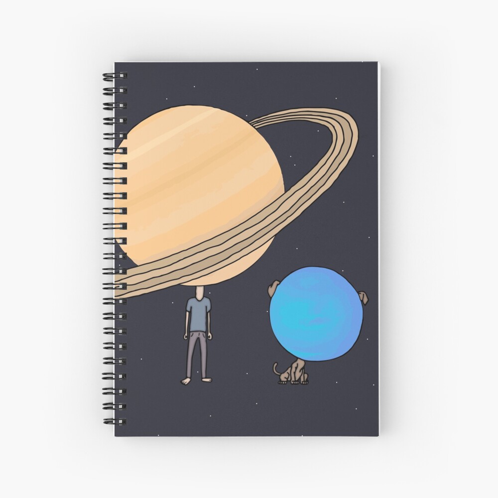 Planet's Best Friend Spiral Notebook