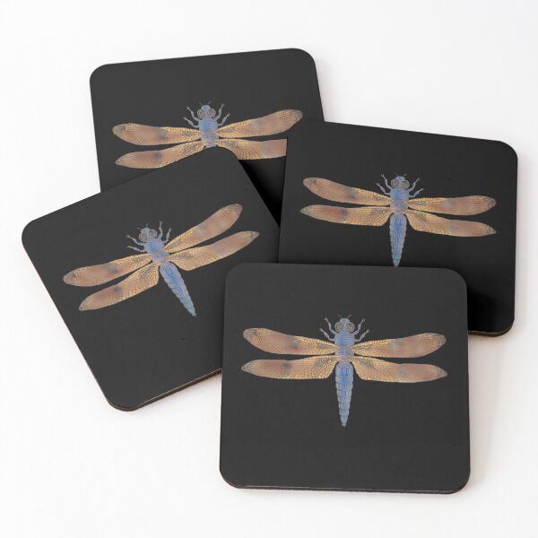 Item preview, Dragonfly #1 - blue with brown wings designed and sold by DaveDanchuk.