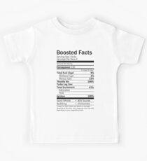 Boosted Facts - Transparent background Kids T-Shirt