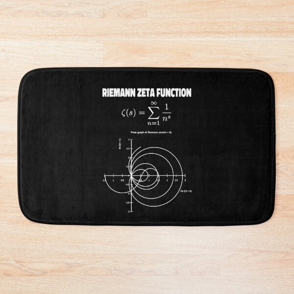 Item preview, Riemann Zeta Function Vintage Graph designed and sold by MrEddie10.