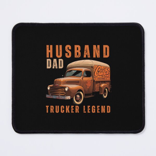 Item preview, Husband Dad Trucker Legend I Drop Big Loads Funny Vintage Retro designed and sold by CandyDroidMerch.