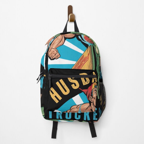 Item preview, Husband Dad Trucker Legend I Drop Big Loads Funny Vintage 50's Comics designed and sold by CandyDroidMerch.