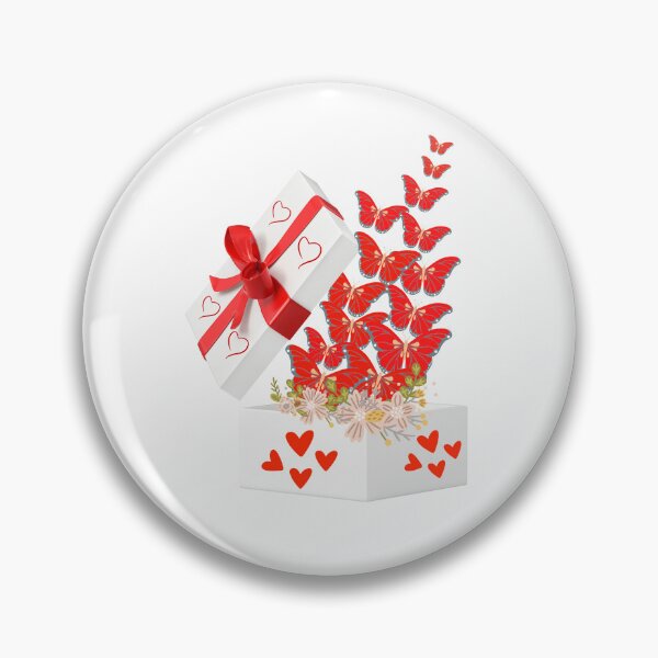 Item preview, Happy Valantine Day - Butterfly Pattren designed and sold by Onasaart.