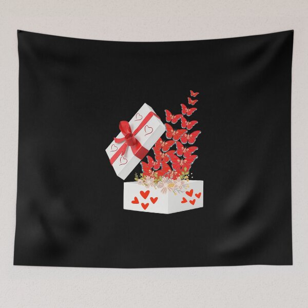 Item preview, Happy Valantine Day - Butterfly Pattren designed and sold by Onasaart.
