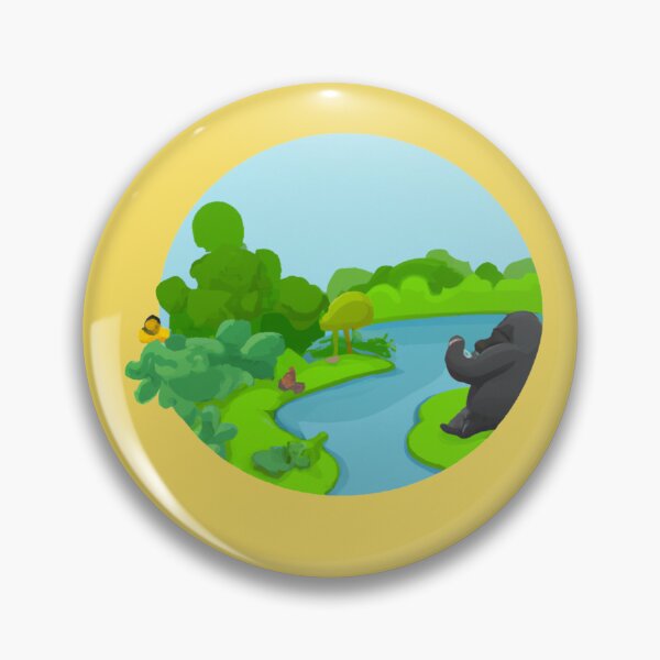 Item preview, Elevated View of the River and Mountains at Sunrise designed and sold by majnate.