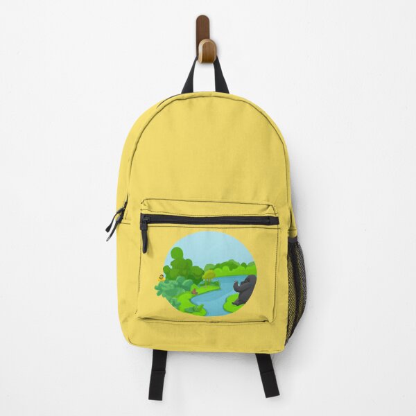 Item preview, Elevated View of the River and Mountains at Sunrise designed and sold by majnate.