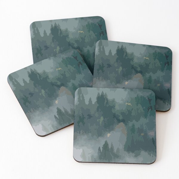 Item preview, Forest Illustration:- Forest Wall Art-Forest Art Print designed and sold by typoinspired.