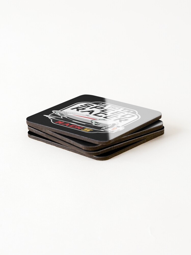 Thumbnail 4 of 5, Coasters (Set of 4), Mach 5 designed and sold by Rankeaocm.
