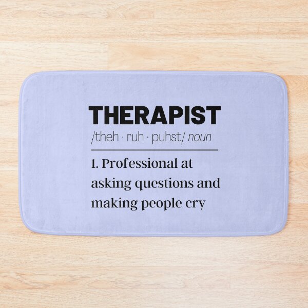 Item preview, Therapist Funny Definition  designed and sold by ThoughtJumble.