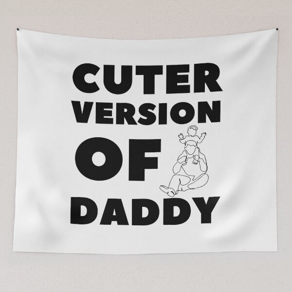 Item preview, Cuter version of Daddy, cuter version of daddy birthday, cuter version of dad, toddlers cuter version of dad, designed and sold by Celebrationist.