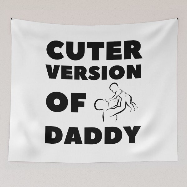 Item preview, Cuter version of Daddy, cuter version of daddy birthday, cuter version of dad, toddlers cuter version of dad, designed and sold by Celebrationist.
