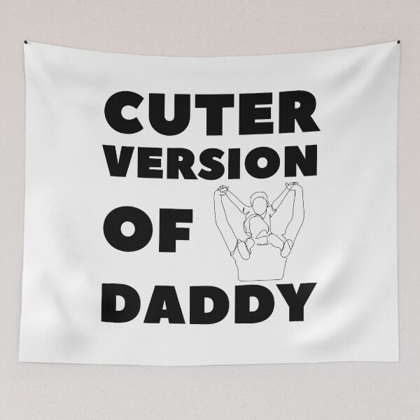 Item preview, Cuter version of Daddy, cuter version of daddy birthday, cuter version of dad, toddlers cuter version of dad, designed and sold by Celebrationist.
