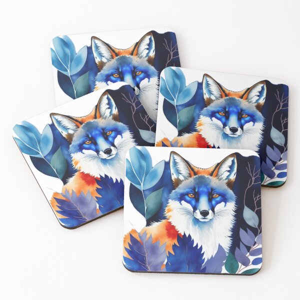 Item preview, Fox and Floral Harmony designed and sold by Basunat.