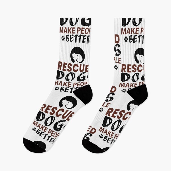 Item preview, Rescued Dogs Make People Better designed and sold by mkzmerch.