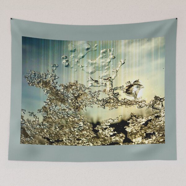 Item preview, Melting snow crystals at sunrise designed and sold by AnnabellaRh.