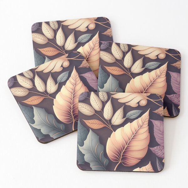 Item preview, Array of Autumn leaves in warm shades designed and sold by UmagineArts.