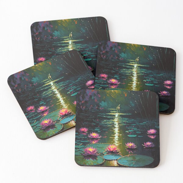 Item preview, Lotus night moon designed and sold by kamionari.