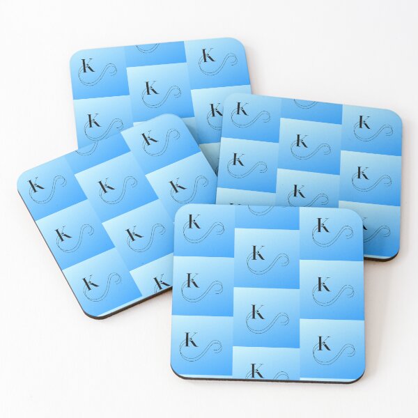 Item preview, Letter K with curving line element designed and sold by Dezien.