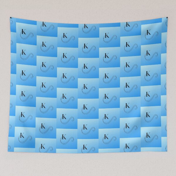 Item preview, Letter K with curving line element designed and sold by Dezien.