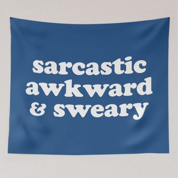 Item preview, Sarcastic, Awkward & Sweary Funny Quote designed and sold by quarantine81.
