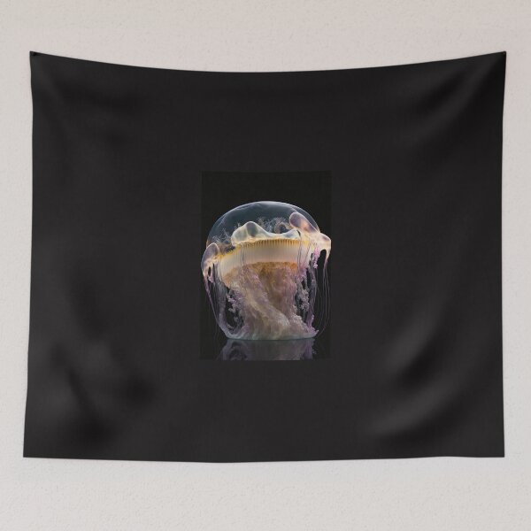 Item preview, Jellyfish Fantasy: A captivating display of oceanic art designed and sold by AstralArtisan.