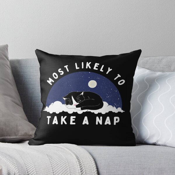 Item preview, Most Likely To Take A Nap designed and sold by CandyDroidMerch.