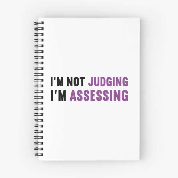 Item preview, I'm Not Judging I'm Assessing designed and sold by SugoiLynn.