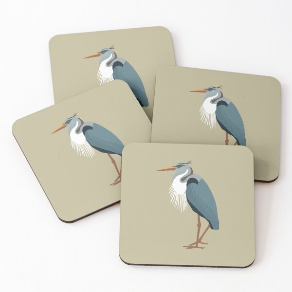 Item preview, Painted Heron designed and sold by PollycatArt.