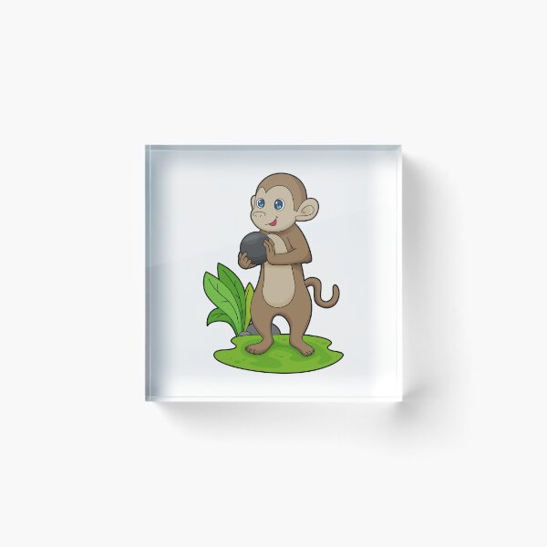 Item preview, Monkey Bowling Bowling ball designed and sold by Snabdesign84.