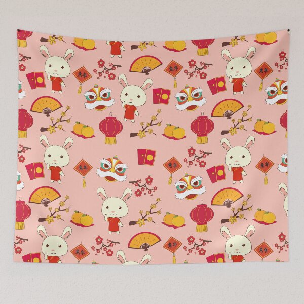 Item preview, Lunar New Year Of Rabbit 2023 Zodiac Animal designed and sold by PY Tees.
