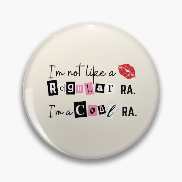 Item preview, I'm not like a regular RA, I am a cool RA  designed and sold by ThoughtJumble.