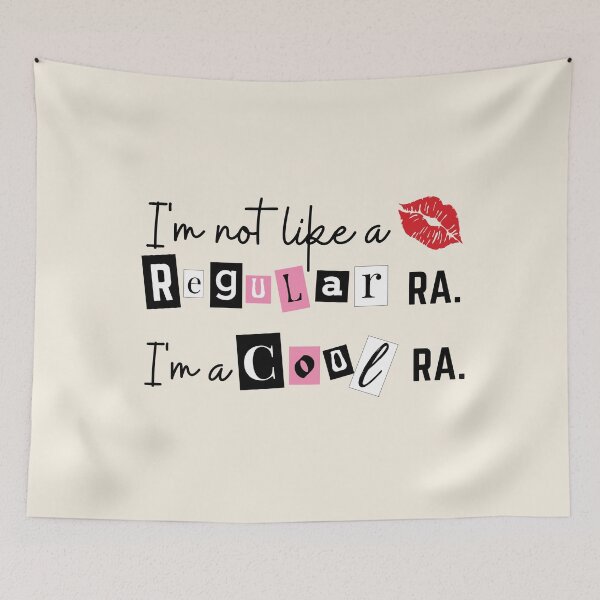 Item preview, I'm not like a regular RA, I am a cool RA  designed and sold by ThoughtJumble.