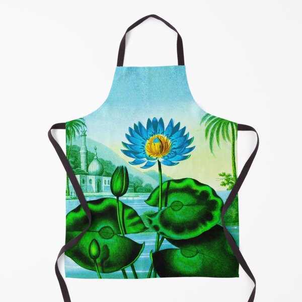 Item preview, Blue Egyptian Water Lily / Lotus Illustration designed and sold by Marymarice.