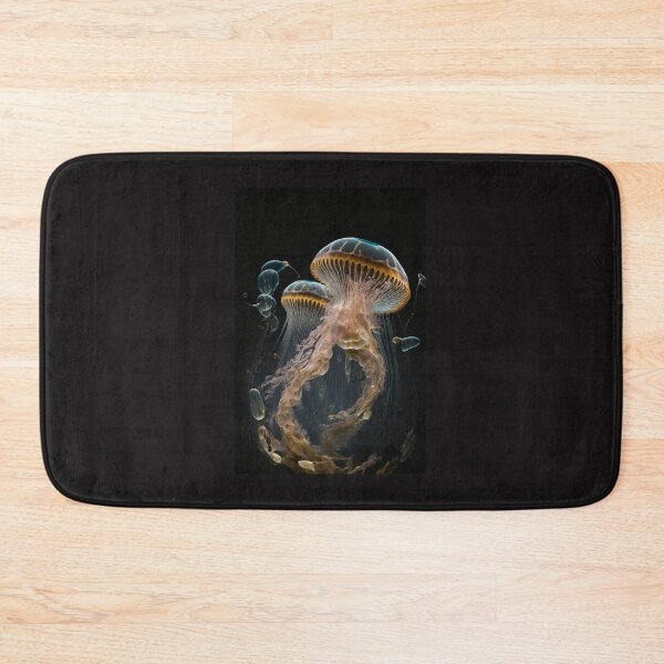 Item preview, Jellyfish Harmony: A serene display of oceanic art designed and sold by AstralArtisan.